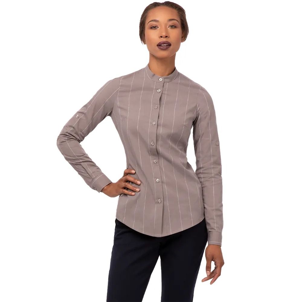 WOMEN VOCE SHIRT - Taupe